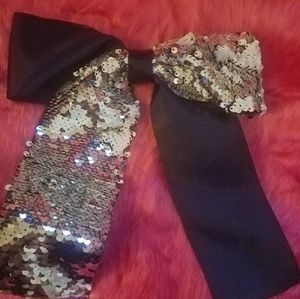 School uniform color hair bow